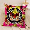 Anime H_Hysterics M_Mini Cushion Cover Silky Short Plush Double-Sided Printed Pillow Case For Sofa All Seasons Home Decor Gift