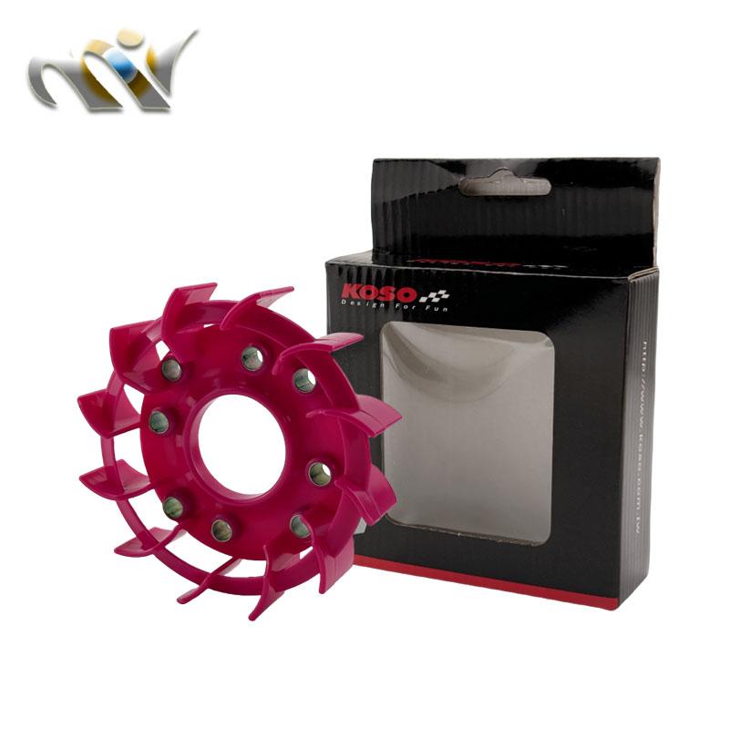 

For GY6 50cc 125cc 150cc High Flow Performance Racing TURBO Cooling Fan for 139QMB 152QMI 157QMJ Scooter Moped ATV Go-Cart рожевий