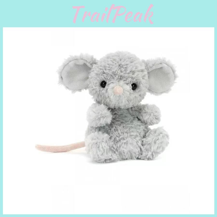 Sweet Mouse Charming Plush Toy Cute Short Plush Animal Decoration For Girl Gift