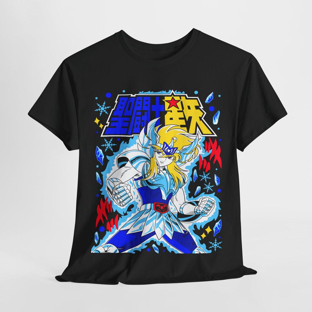 Saint Seiya Twelve Palaces Knight Tshirt for Men and Women Summer Cotton Loose Fashion Casual Short Sleeve Top