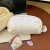 Star Polka Dot Pencil Case Shell-Shape Pencil Pouch Simple Stationery Bag  Gift