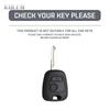 Genuine Leather Auto Key Fob Cover Case Housing Fit For Peugeot 106 107 206 207 306 307 406 407 Citroen C1 C2 C3 C4 Xsara Picasso Fit For Toyota