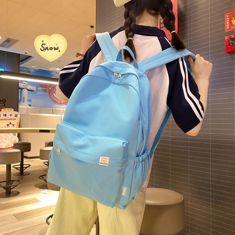 Japanese Backpack for High School Students, Large Capacity for Junior High School Students, Stylish and Minimalist Backpack