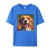 Beagle Bliss Tshirt Funny TShirts Prevailing Mens Tees Normal Top Tshirts Cotton Green And White Graphic T Shirt
