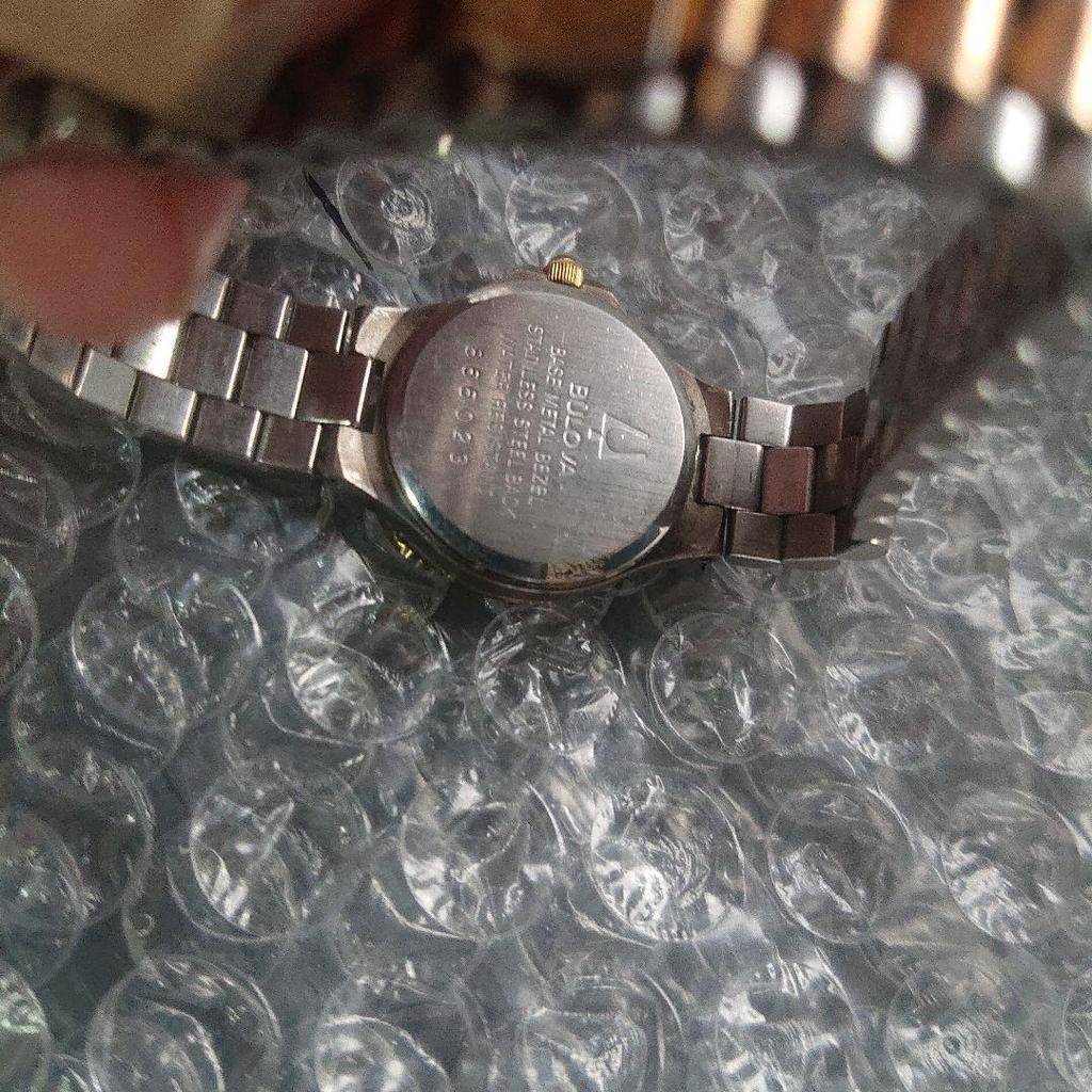 Used BULOVA QUARTZ Ladies Watch