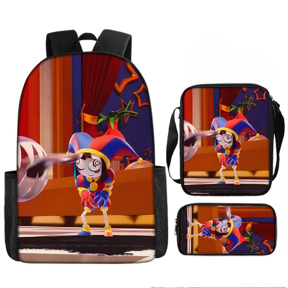Magic Number Circus Theamazingdigitalcircus Schultasche Ranzen Federmäppchen