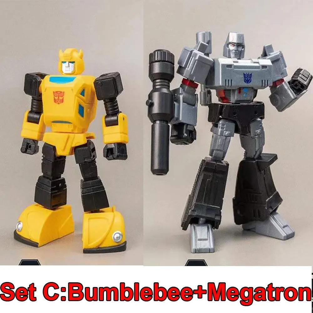 Figuras de Acción YOLOPARK G1 Licenciadas por Hasbro Serie Mini AMK Juguete Transformers Optimus Prime Megatron Bumblebee Soundwave