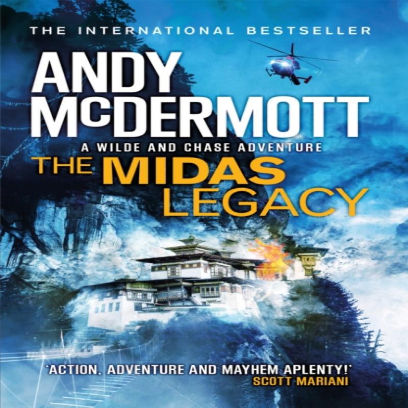 The Midas Legacy WildeChase 12 by Andy McDermott Paperback Book 9780755380824