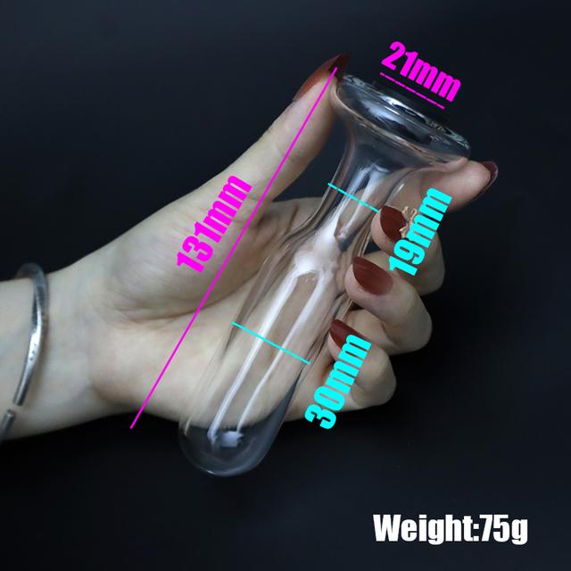 Neuer hohler Glasdildo, Analplug, Analdilatator, Vaginalmassagegerät, weiblicher Masturator, 4 Stil, Anus, Sexspielzeug für Frauen und Männer, Sexshop 18