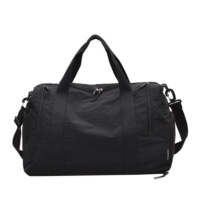 Fashionable Lightweight Gym Bag with Shoe Compartment – Large Capacity Crossbody and Handheld Travel Bag
