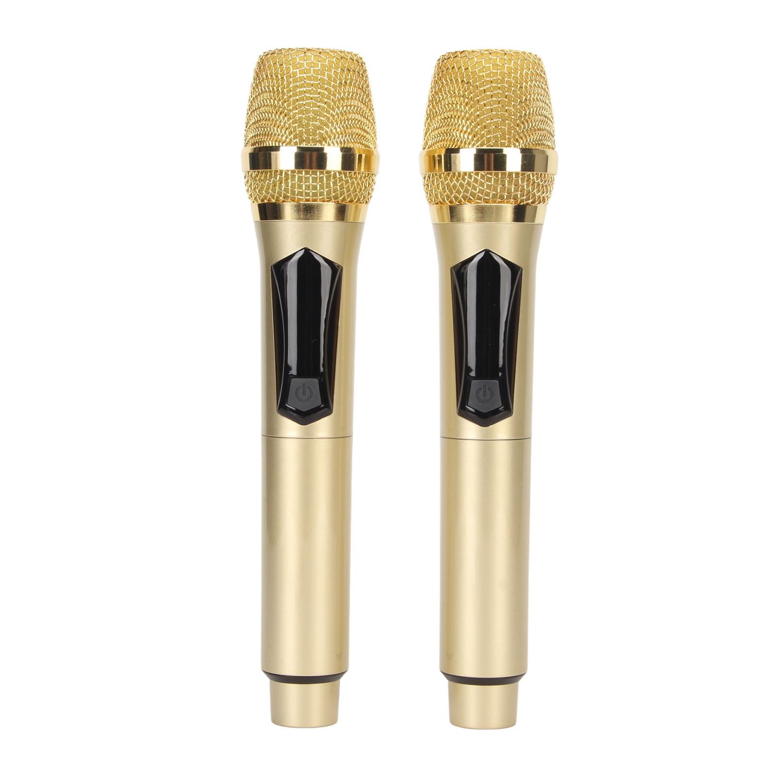 

Wireless Dynamic Microphone Rechargeable Auto Pairing Universal Handheld Karaoke Mic for Speech Wedding Party Singing