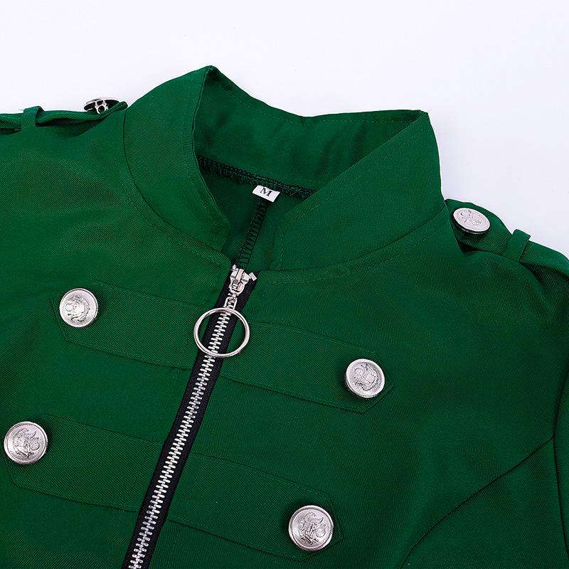Retro Multi-color Swallowtail Trench Coat – Long Irregular Hem, Various Sizes