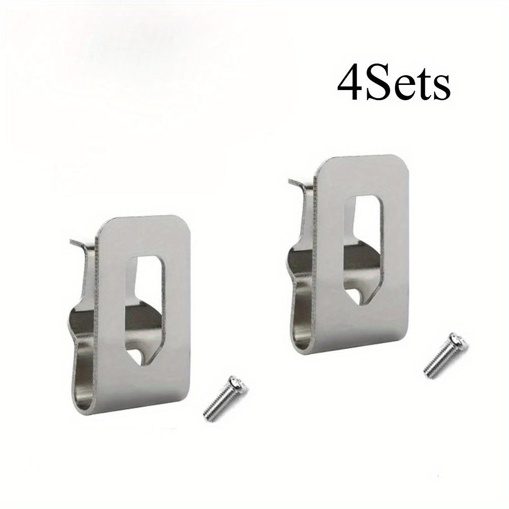 

4 шт. Крючки для крепления на ремень для электрической дрели для DeWalt 18 В 20 В Дрель-шуруповерт N268241 N169778 DCD980 Ударный гайковерт Аксессуары