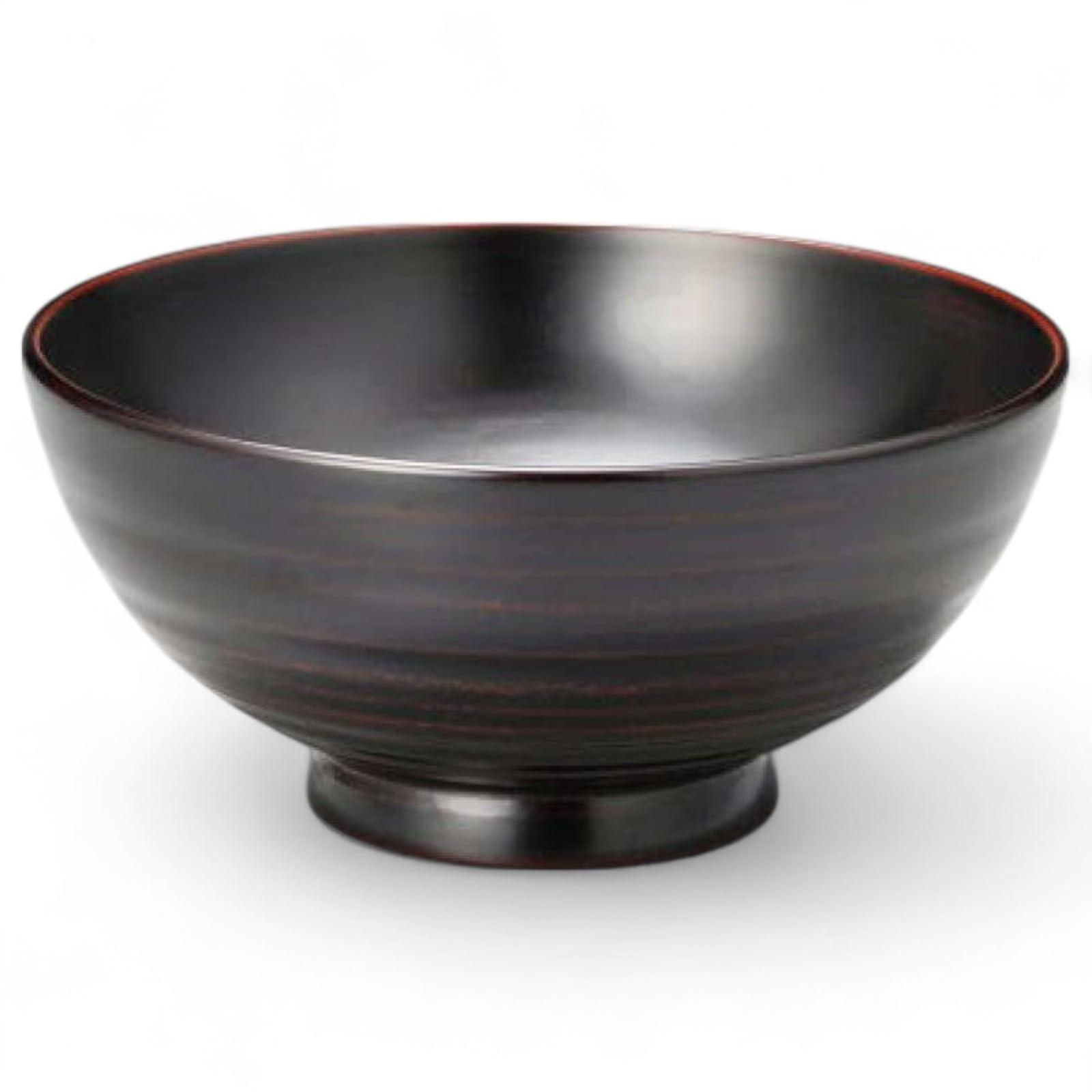 

Lacquerware with Genuine Made in Japan J-kitchens Bowl, Wooden, Hand-painted, Lacquer, PID-529463,
