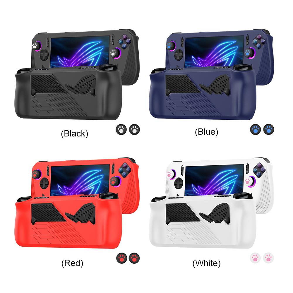 For ASUS ROG ALLY X Game Console Silicone Protective Cover Shockproof Protective Skin Case All-round Protection Game Accessories