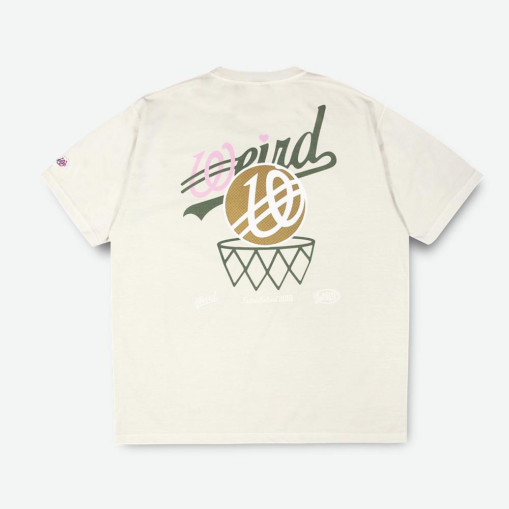 Wieoldeuwoldeu Wave Basketball Pigment T-Shirt