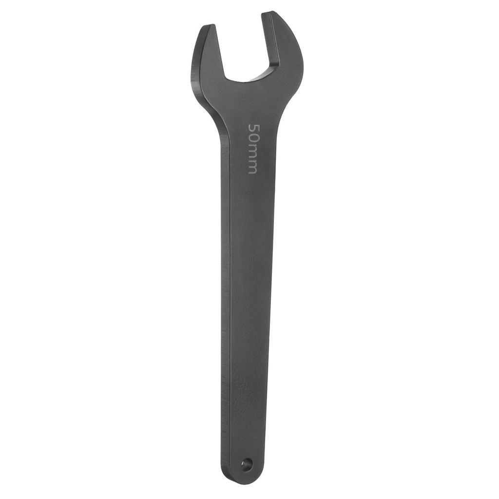 uxcell Single 50mm Metric 15 Degree Offset Angle Small Flat Head Blackening Wrench for Automotive Repair and Furniture Assembly Open-End Wrench,