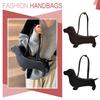Cartoon Dog Shaped Handbag Pu Leather Purse Unique Novelty Clutch Bag Cute Evening Party Bag For Women And Girls