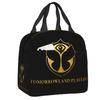 Insulated Lunch Tote Bag for Women Electronic Dance Funny Print Resuable Cooler Thermal Food Lunch Box School