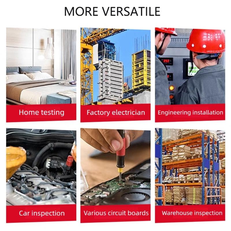 US/EU Plug Multifunctional Digital Display Socket Tester Ground Detector 48-250V 50-60Hz Color Display Voltages Tester