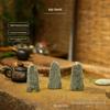 Blue Sandstone Zen Stele: Micro Landscape Aquascape Bonsai Fish Tank Desktop Decoration.