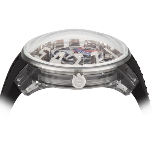 Tendence Kingdome Men's Watch, Black, TY023006-BK-AM [Parallel Import]