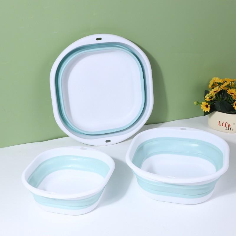 Foldable Washbasin: Portable Dormitory/Travel Laundry & Face Basin - Available In Large, Medium, Small Sizes