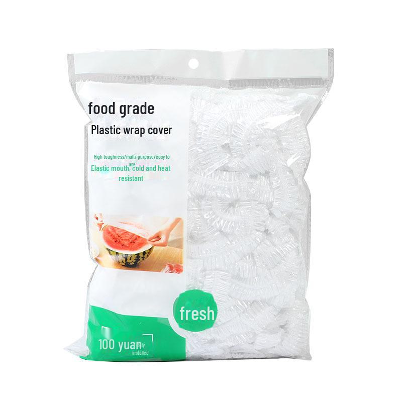 Elastische Einwegfolie aus Kunststoff zur Lebensmittelkonservierung – staub- und geruchsabweisende Gemüseabdeckung