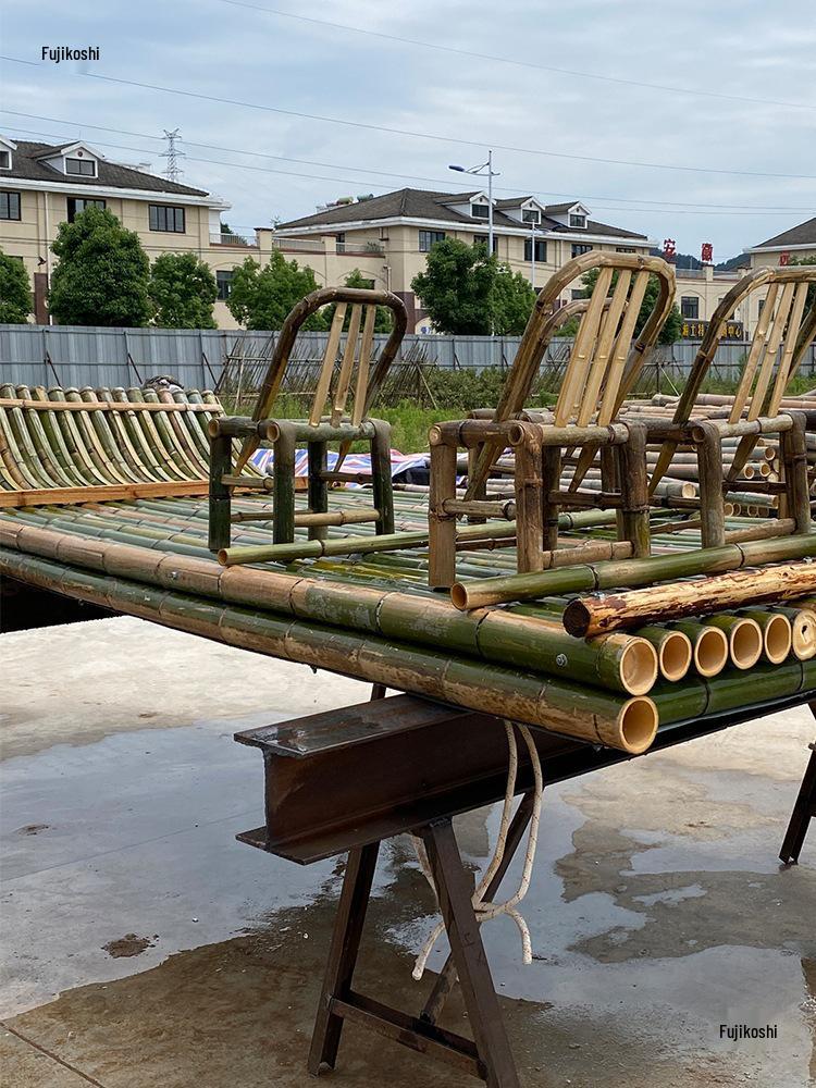 Verdicktes aufblasbares Bambusfloß Kajak zum Angeln und Rafting