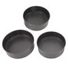 3pcs Nonstick Surface Springform Pan Set Carbon Steel Cheesecake Pan Set  Cheesecake Pizza Bread