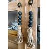 Tassel Farmhouse Beads Room Decor Rustic Wedding Vase Ornament Wood Material