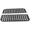 Portable Car Rear Door Triangular Window Glass Panel Decoration Cover Doors Exterior Accessories For Jeep Wrangler