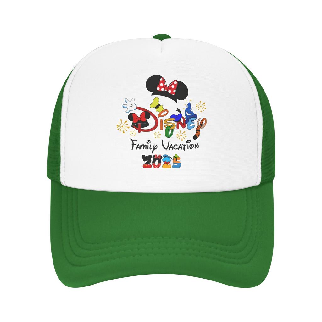 Disney mickey Family Vacation 2025 Disneyworld Trip Baseball Cap For Men Women Cooling Breathable Mesh Side Sun Hats Caps