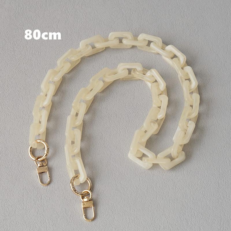 New Woman Bag Chain Accessory Detachable Parts Candy Crossbody Resin Luxury Strap Women Handbag Chains Acrylic Shoulder Handles