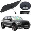 Car Windshield Sun Shade Umbrella, Foldable Automotive Sunshade Cover for Block UV Rays & Heat, Vehicle Interior Front Window Protector Accessories,