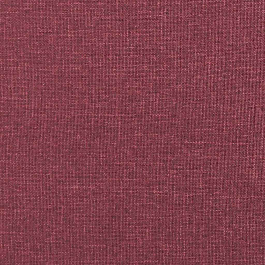 Electric Recliner Chair with Rising Function Burgundy Fabric