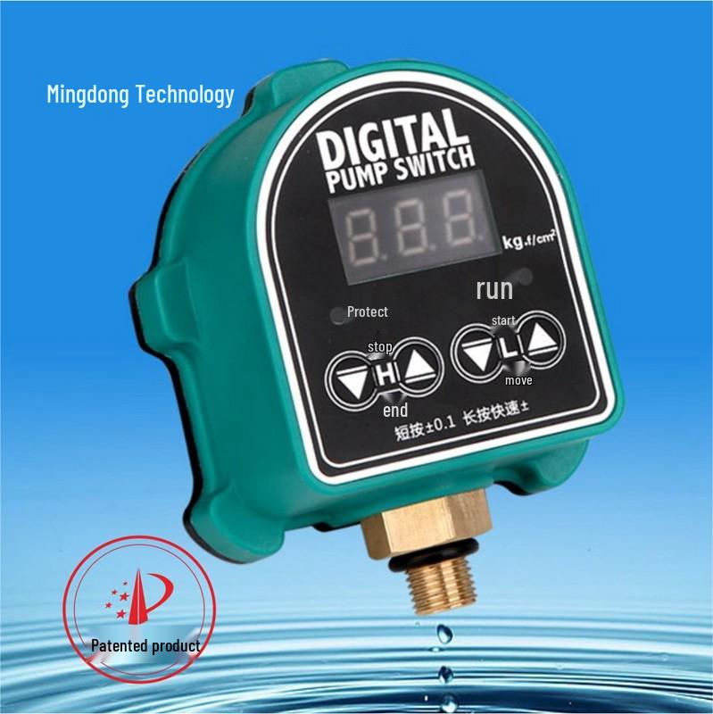 Digital Display Low Water Protection Smart Pressure Controller for Pumps