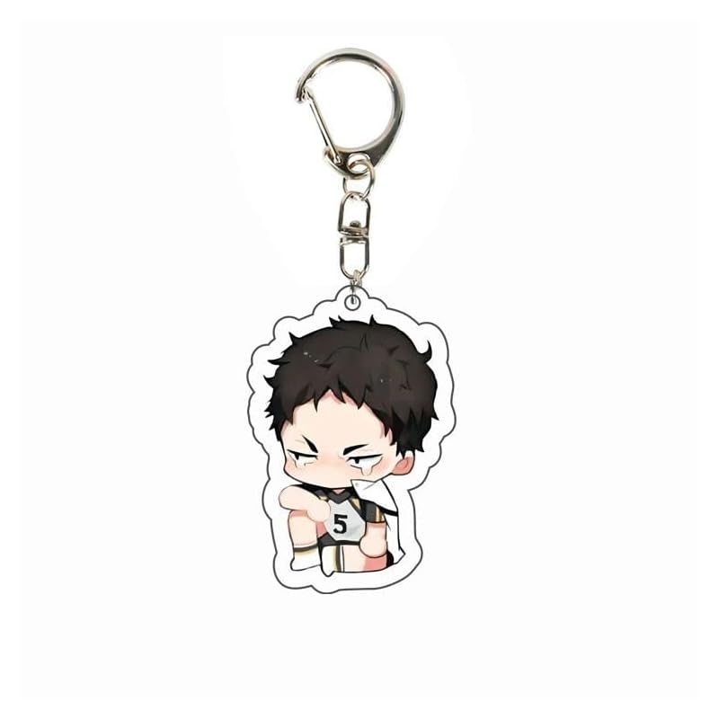 [KGZLGH] haikyuu keychain 11 pieces set Shoyo Hinata, Tobio Kageyama, Solitary Polishing, Teiro Kuroo, Takashi Sugawara, Torataro Tsukishima, Kyoji