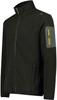 Куртка мужская CMP Fleece Jacquard-Knit-Tech Jacket (38H2237) oil green