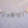 Leaves Flower Banner Bunting Garland For Festivity Home Party Ornaments