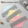 1/7/9/12Pcs Washable Incontinence Pad Reusable, Elderly Care, Panty Liner Feminine Hygiene Mat, Elderly Urine Leakage Prevention