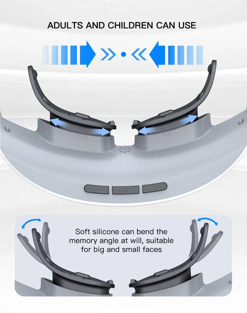 Electric Eye Massager 4D Smart Electric Eye Massage Instrument Eyes Care Glasses Beauty For Strain Massage Relief Health Care