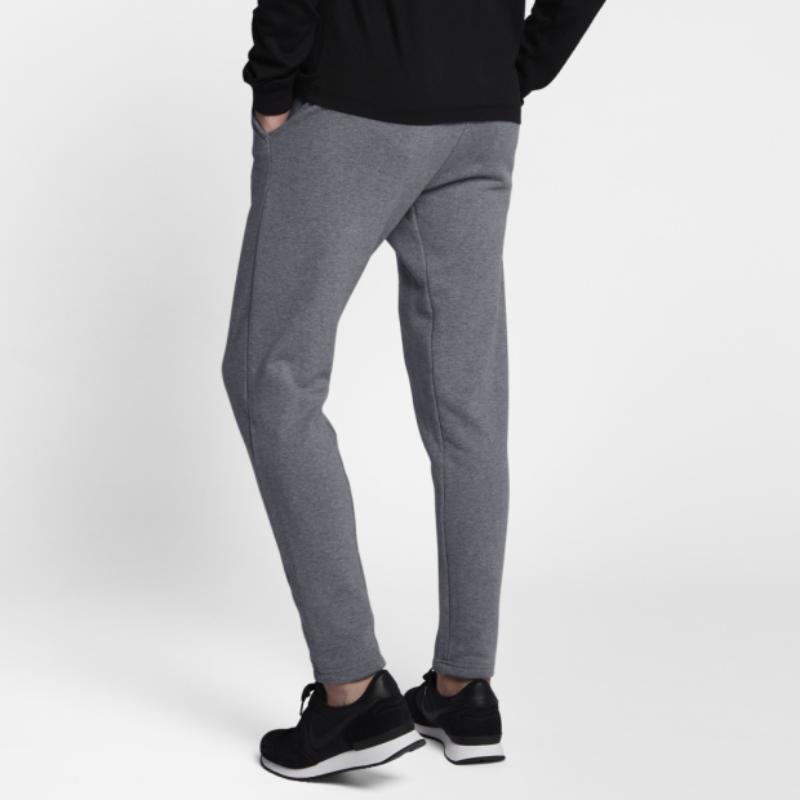 Nike Logo Print Drawstring Loose Fit Casual Pants Men Bottoms Grey 805169-091