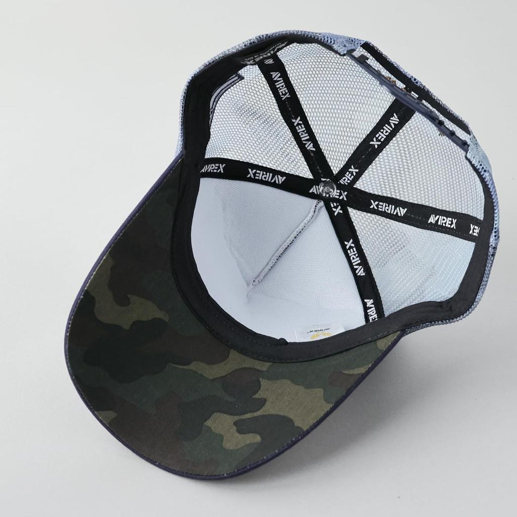 AVIREX Standard Military Mesh Cap XL Navy
