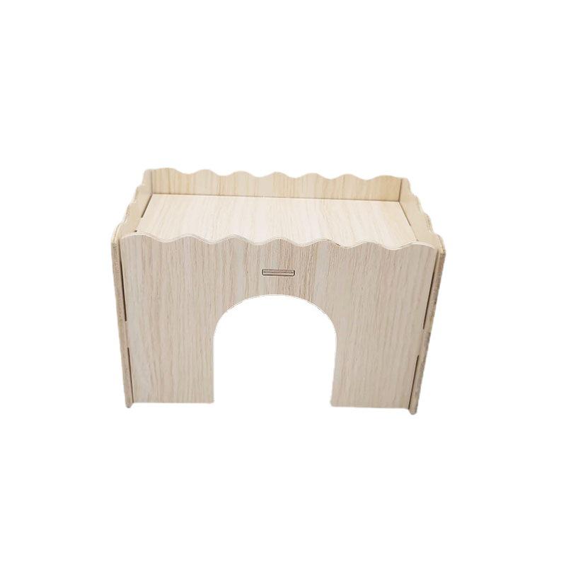 Small Hamster & Sugar Glider Hideout: Cozy Villa for Pet Nests, Bedrooms & Landscaping