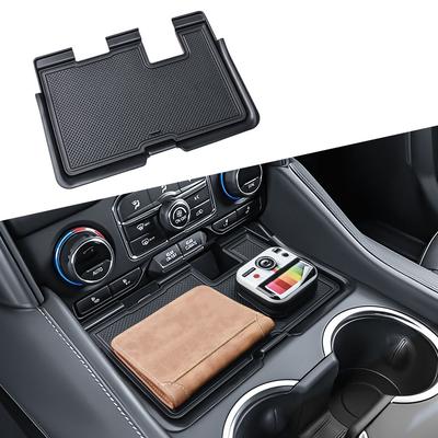Middle Center Console Organizer for -2024 Chevy Tahoe/Suburban & GMC Yukon/YukonXL Gear Shift Center Console Car Accessories