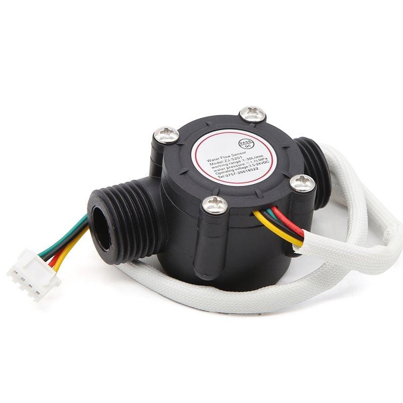 SHGO-Water Flow Sensor Hall Effect Flowmeter Control Sensor 1.75Mpa Flow Meter Flowmeter Counter