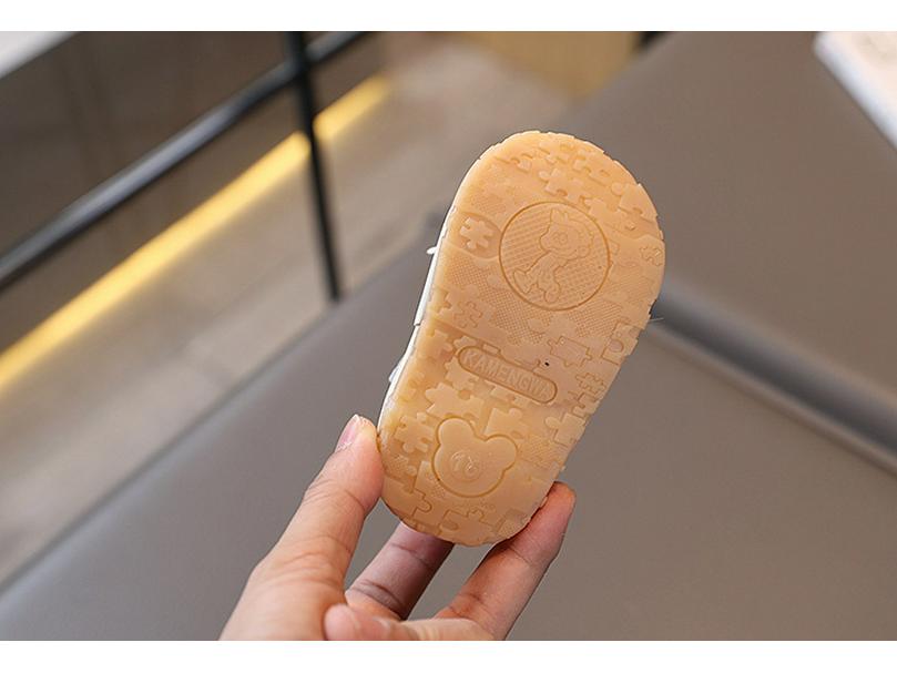 Summer Baby Girl Squeaky Sandals - Soft Sole, Non-Slip, Closed Toe Walker Princess Shoes