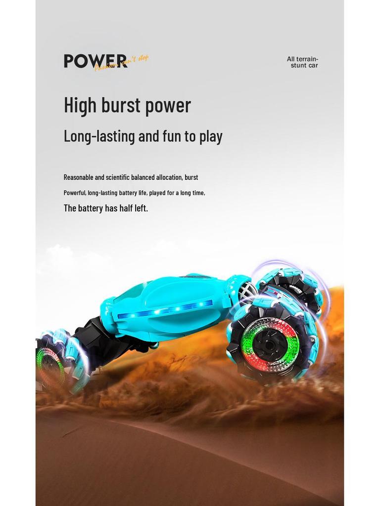 Neues RC-Geländewagen-Stuntauto: Gestensteuerung, 4WD-Klettern, Verdrehen, Driften, Verformung, Lichter