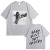Singer Tate Mcrae Baby Dont Get Greedy Album Print Tshirt Unisex Vintage Fashion Tshirt Unisex Women Casual T Shirts